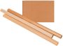 Haza Inpakpapier Kraft gestreept 60gr 100cm x 10m op rol - Thumbnail 1