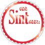 Haza Stickers van Sint voor rond rood wit doos Ã  1000 stuks - Thumbnail 1