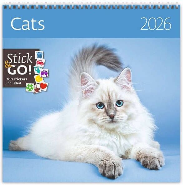 Helma 365 KALENDER 30 X 30 CM KATTEN 2023