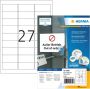 Herma 10300 Verwijderbare etiketten A4 63 5 x 29 6 mm wit wit MovablesÂ® Technology - Thumbnail 2