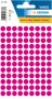 Herma Multipurpose etiketten Ã 8 mm rond roze permanent hechtend om met de hand te - Thumbnail 2