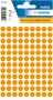 Herma Multipurpose-etiketten Ã 8 mm rond fluor oranje permanent hechtend om met de - Thumbnail 2