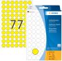 Herma Multipurpose-etiketten Ã 13 mm rond geel permanent hechtend om met de hand t - Thumbnail 1