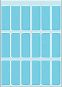 Herma Multipurpose-etiketten 12 x 34 mm blauw permanent hechtend om met de hand te