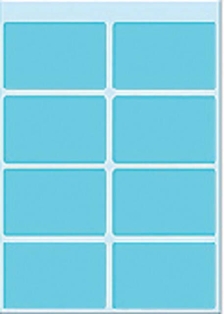 HERMA Etiket 3693 25x40mm blauw 40stuks