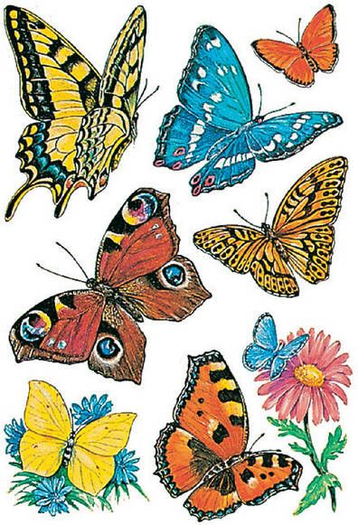 HERMA Etiket 3801 vlinders