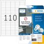Herma Verwijderbare etiketten A4 38 1 x 12 7 mm wit wit MovablesÂ® Technology - Thumbnail 2
