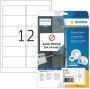 Herma Verwijderbare etiketten A4 96 x 42 3 mm wit wit MovablesÂ® Technology - Thumbnail 2