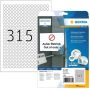 Herma Verwijderbare etiketten A4 Ã 10 mm rond wit wit MovablesÂ® Technology - Thumbnail 1