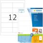 Herma PREMIUM etiketten A4 97 x 42 3 mm wit permanent hechtend - Thumbnail 2