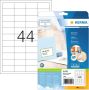 Herma PREMIUM etiketten A4 48 3 x 25 4 mm wit permanent hechtend - Thumbnail 2