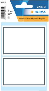 HERMA Etiket 5715 53x80mm schrift grijs kader 12stuks