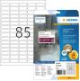 Herma Etiketten slijtvast A4 37 x 13 mm wit extreem sterk hechtend - Thumbnail 2
