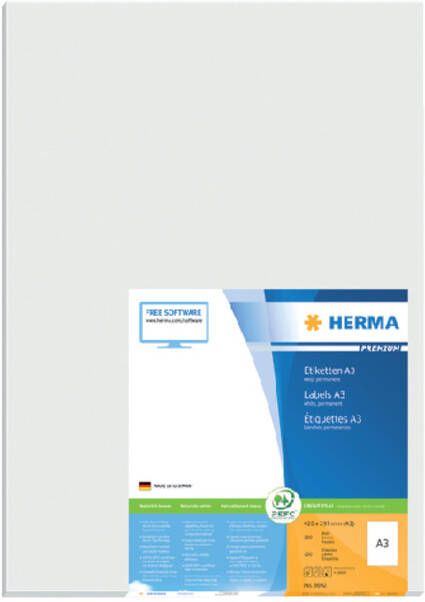 HERMA Etiket 8692 A3 420X297mm 100st