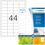 Herma Etiket recycling 10726 48.3x25.4mm 3520stuks wit - Thumbnail 3