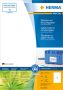 Herma 10833 Etiketten van gerecycled papier A4 210 x 297 mm wit permanent hechtend - Thumbnail 2