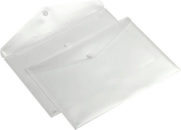 Europel Enveloptas A3 435x310mm dwars PP transparant wit - Foto 2