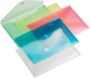 Europel Enveloptas A5 250x180mm dwars transparant geel - Thumbnail 2