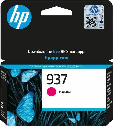 HP Inktcartridge 4S6W3NE 937 rood