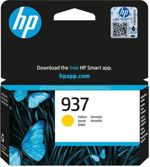 HP Inktcartridge 4S6W4NE 937 geel