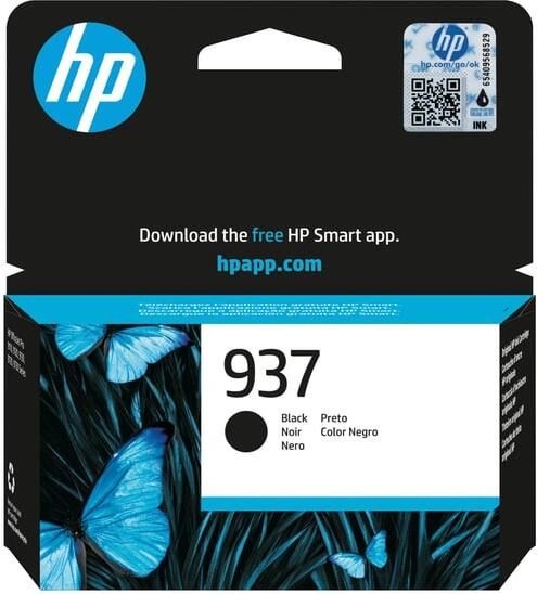 HP Inktcartridge 4S6W5NE 937 zwart