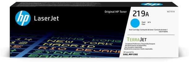 HP Tonercartridge W2191A 219A blauw