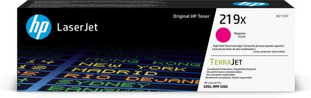 HP Tonercartridge W2193X 219X rood