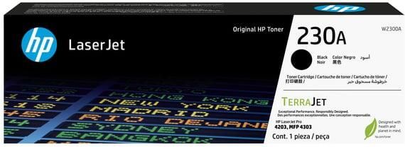 HP Tonercartridge W2300A 230A zwart