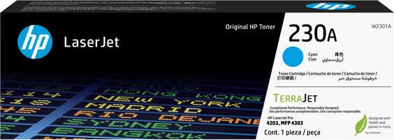 HP Tonercartridge W2301A 230A blauw