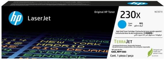 HP Tonercartridge W2301X 230X blauw
