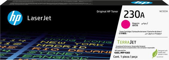 HP Tonercartridge W2303A 230A rood