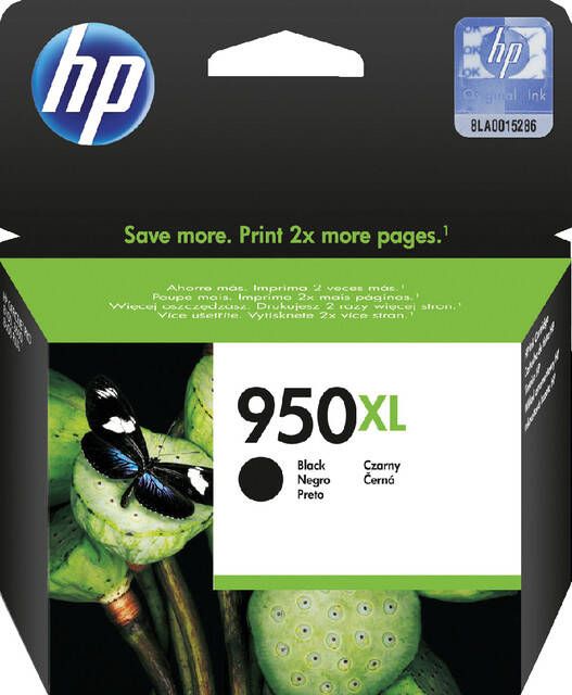 HP Inkcartridge CN045AE 950XL zwart HC