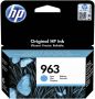 HP Inktcartridge 3JA23AE 963 blauw - Thumbnail 2