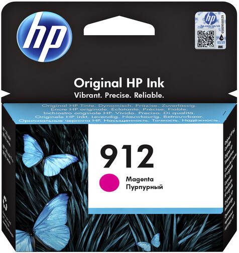 HP 912 originele magenta inktcartridge (3YL78AE) - Foto 2