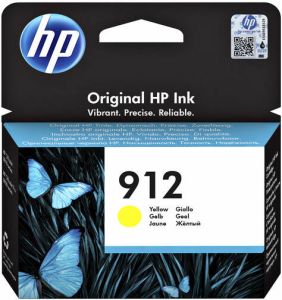 HP Inktcartridge 3YL79AE 912 geel
