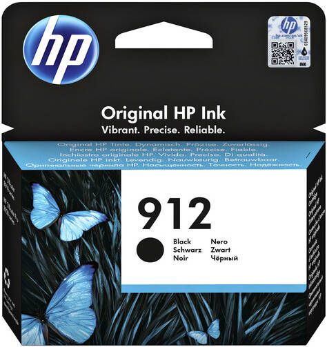 HP Inktcartridge 3YL80AE 912 zwart - Foto 2
