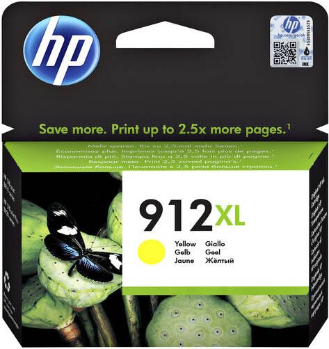 HP 912XL originele high-capacity gele inktcartridge (3YL83AE) - Foto 2