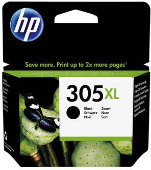 HP Inktcartridge 3YM62AE 305XL zwart