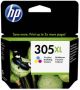 HP 305XL originele high-capacity drie-kleuren inktcartridge (3YM63AE) - Thumbnail 1