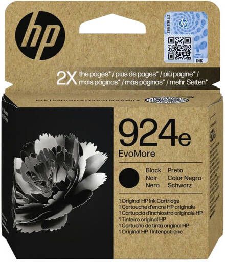 HP Inktcartridge 4K0V0NE 924E Evomore zwart
