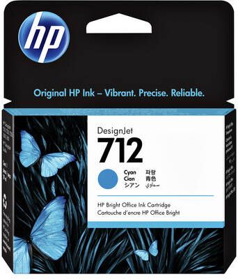 HP Inktcartridge 712 3ED67A blauw