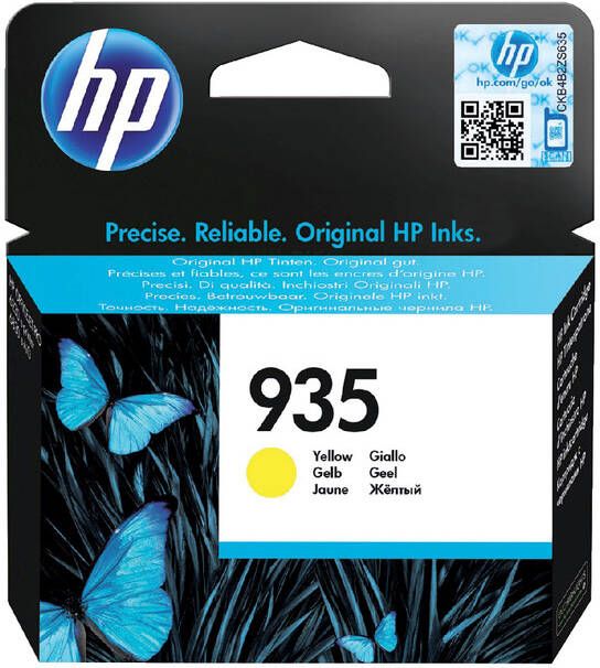 HP Inktcartridge C2P22AE 935 geel