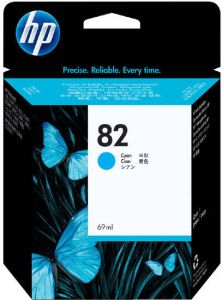 HP 82 Inktcartridge blauw(C4911A )