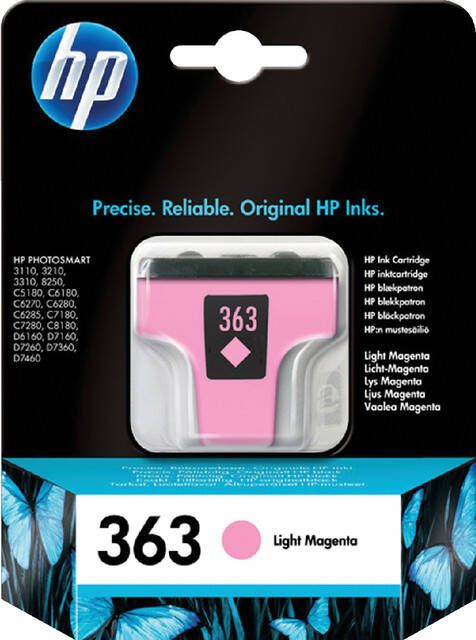 HP Inktcartridge C8775EE 363 licht magenta