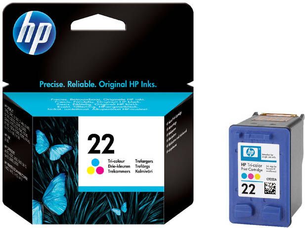 HP Inktcartridge C9352A 22 kleur