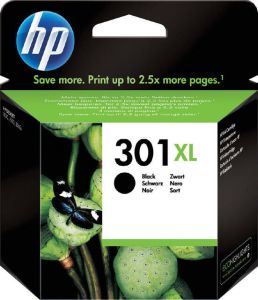 HP 301XL originele high-capacity zwarte inktcartridge (CH563EE)