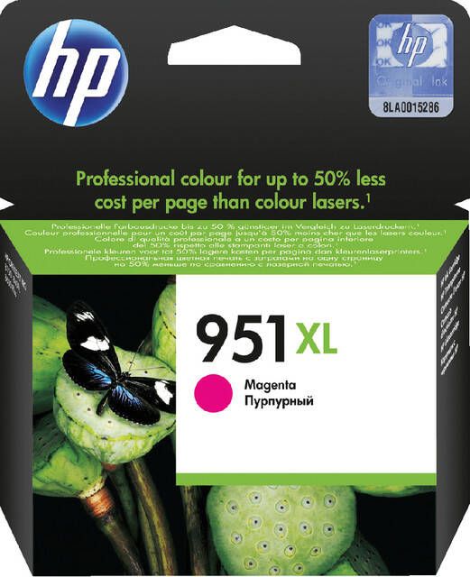 HP Inktcartridge CN047AE 951XL rood HC