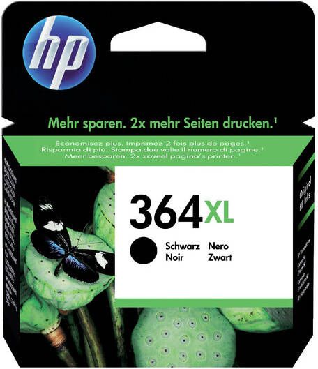 HP Inktcartridge CN684EE 364XL zwart HC