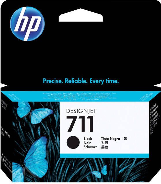 HP Inktcartridge CZ129A 711 zwart
