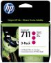 HP Inktcartridge CZ135A 711XL rood HC - Thumbnail 1
